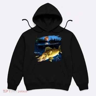Walleye Moon Light Hoodie