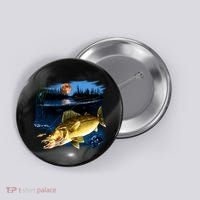 Walleye Moon Light Button thumb 0