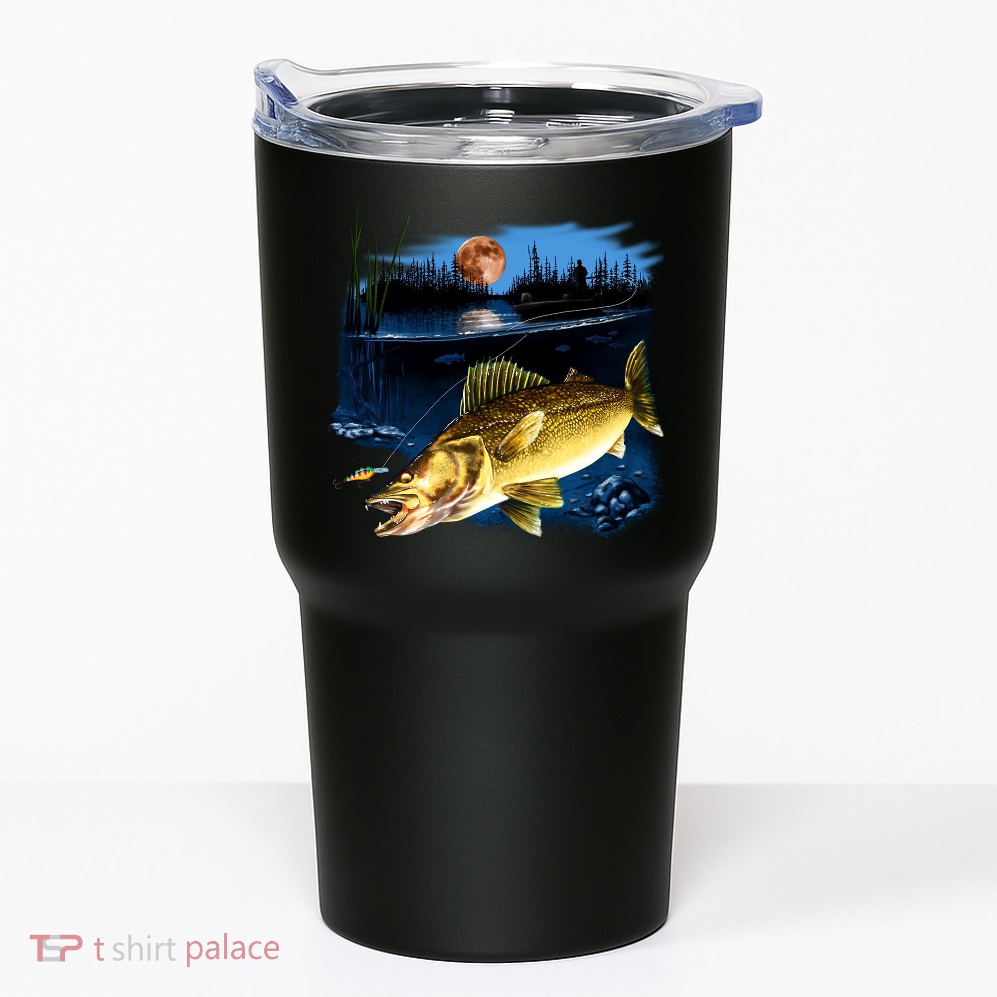Walleye Moon Light Tumbler