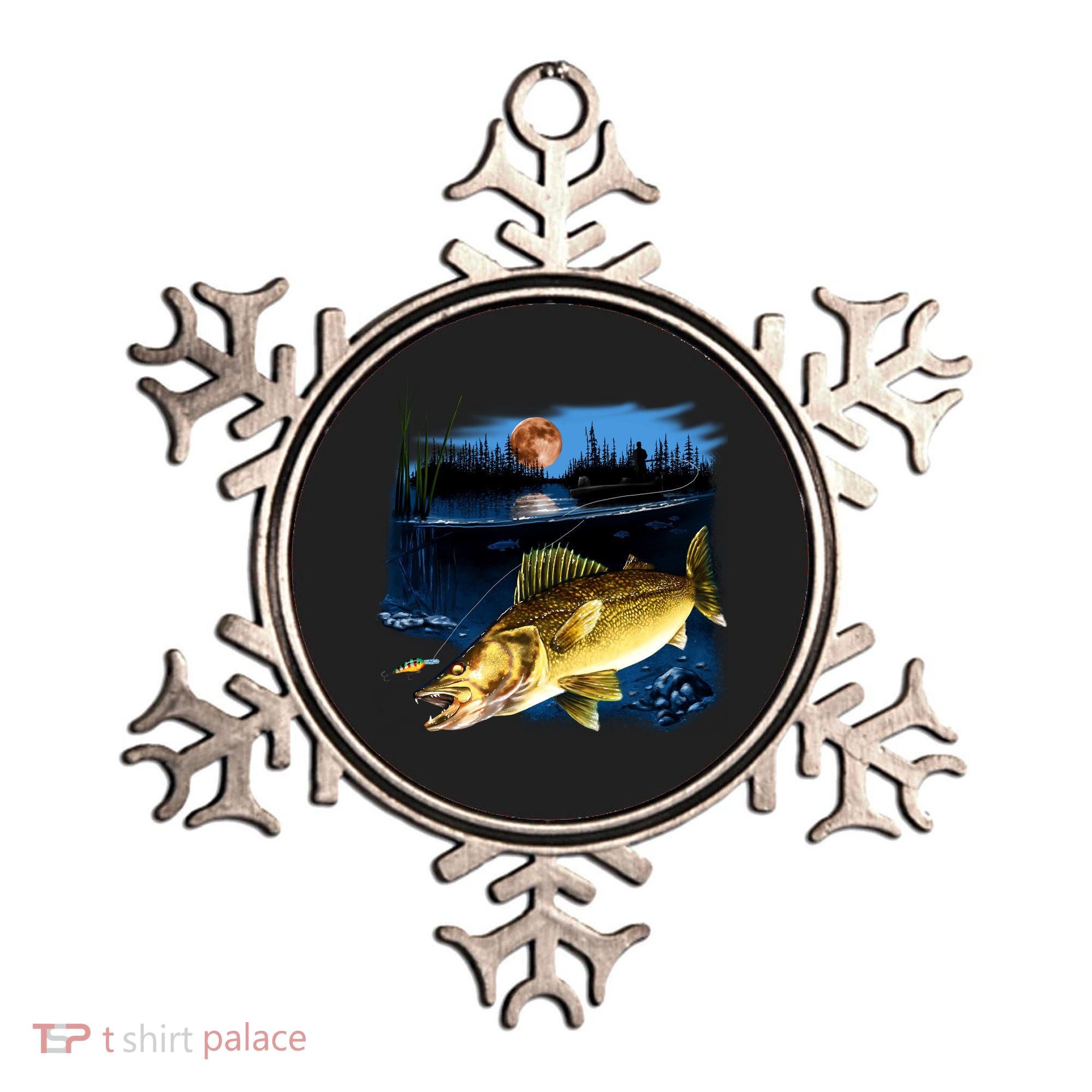 Walleye Moon Light Ornament