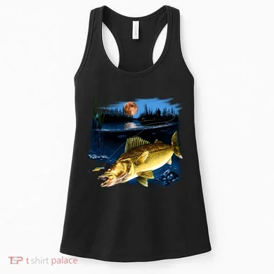 Walleye Moon Light Women's Tank Top