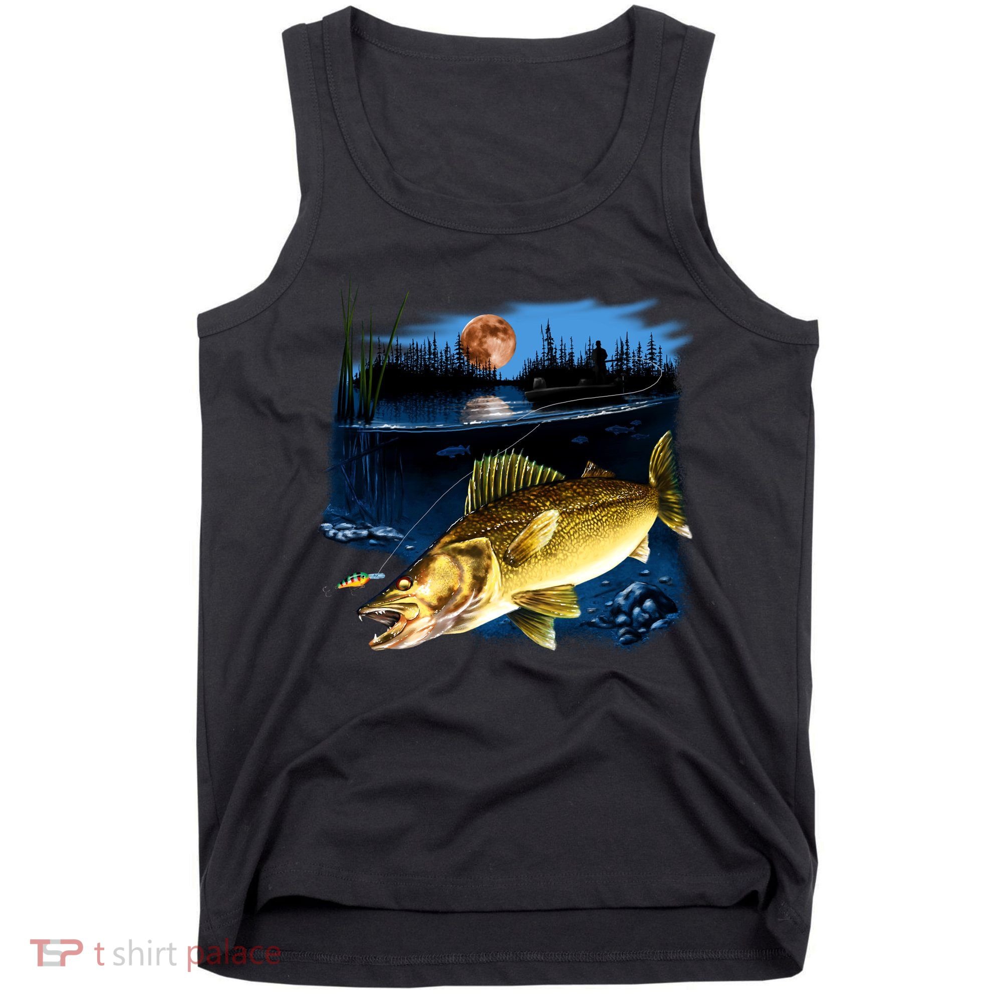 Walleye Moon Light Tank Top