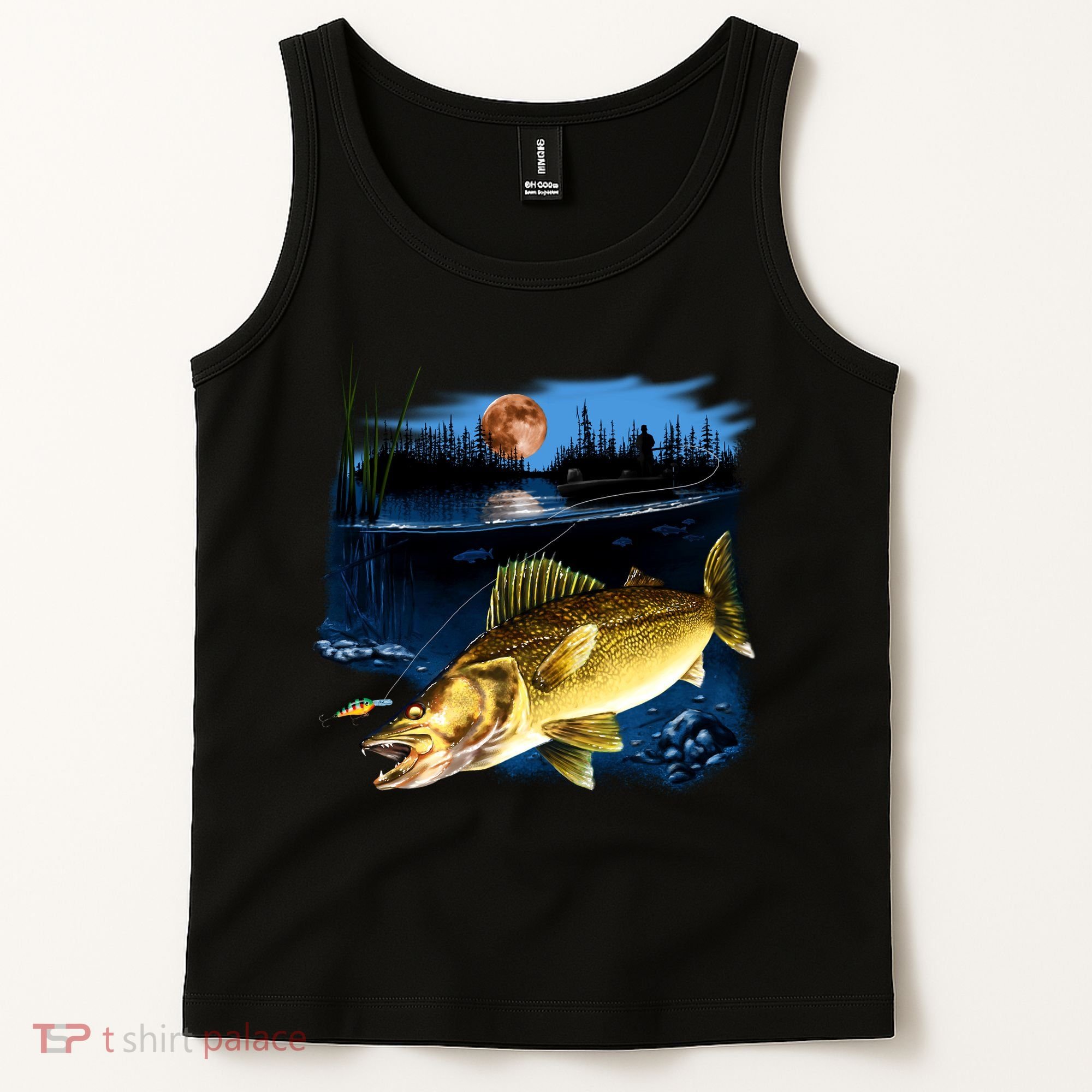 Walleye Moon Light Tank Top