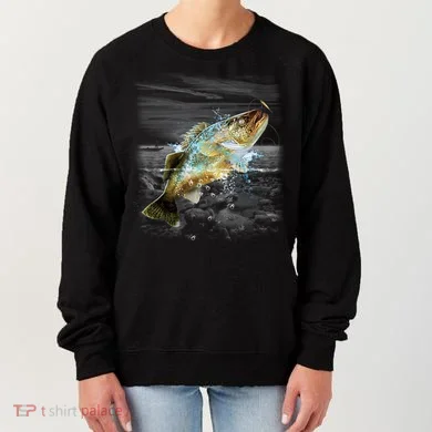 Walleye Wilderness - Fishing Women's Sweatshirt