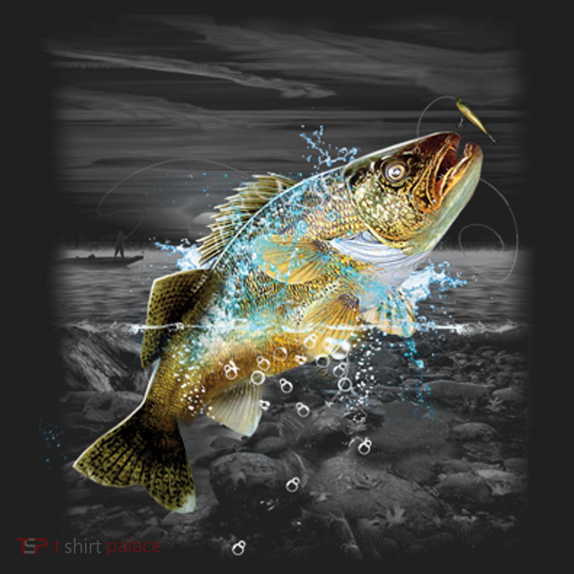 Walleye Wilderness - Fishing Women's Sweatshirt