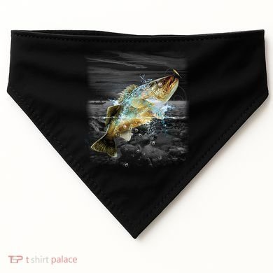 Walleye Wilderness - Fishing USA-Made Doggie Bandana