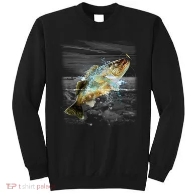 Walleye Wilderness - Fishing Sweatshirt
