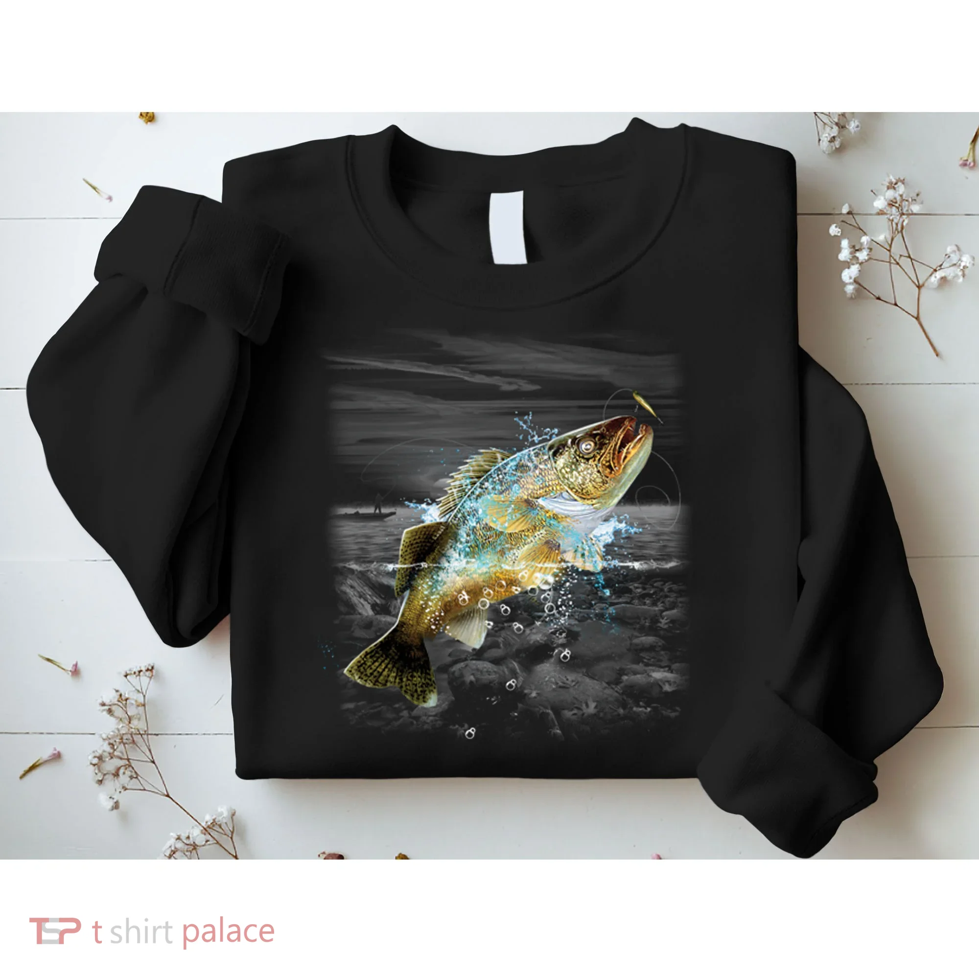 Walleye Wilderness - Fishing Sweatshirt