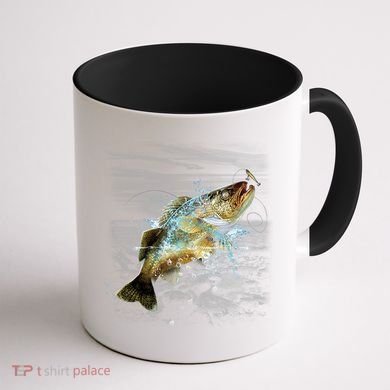 Walleye Wilderness - Fishing Coffee Mug back