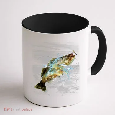 Walleye Wilderness - Fishing Coffee Mug back