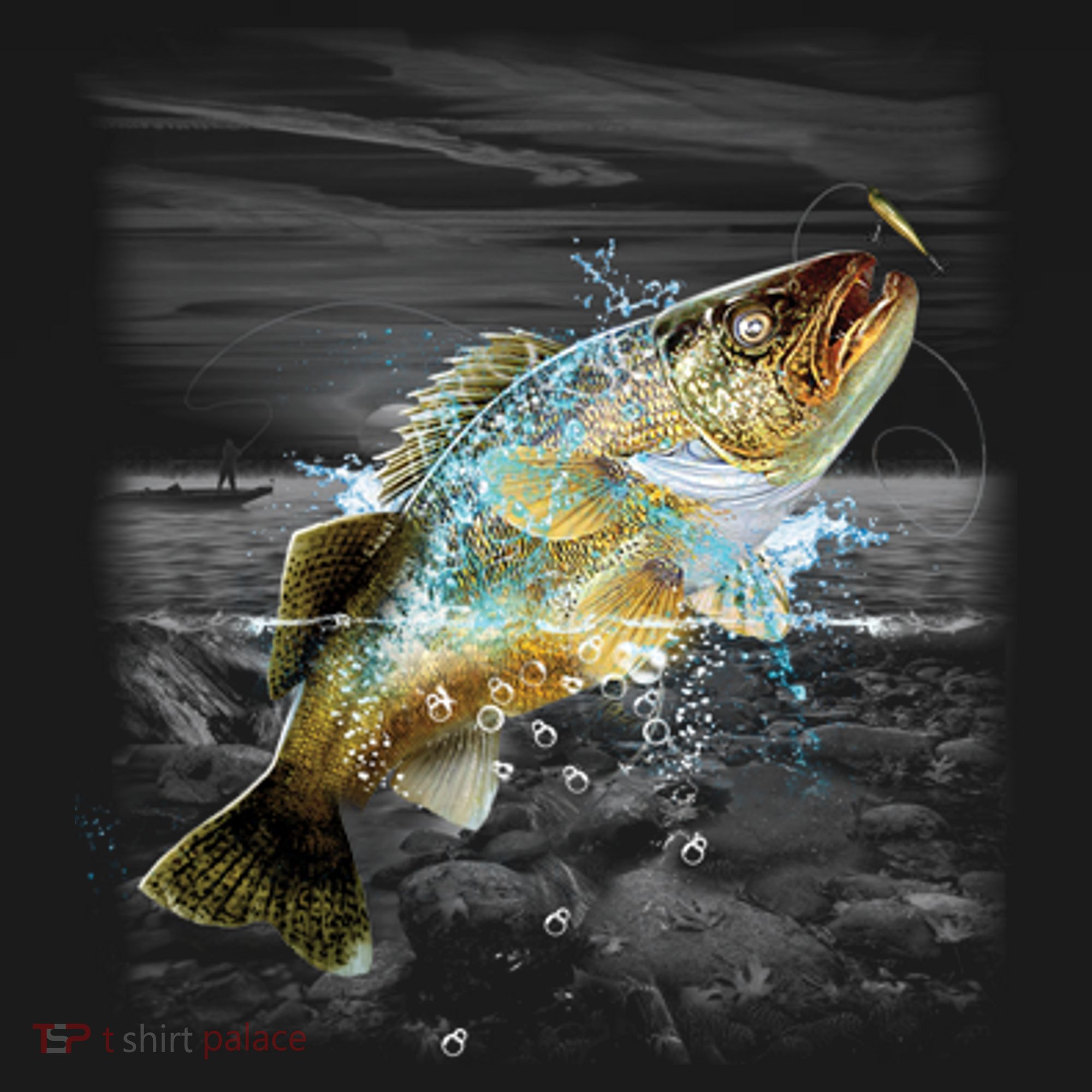 Walleye Wilderness - Fishing Pajama Set