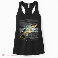 Walleye Wilderness - Fishing Women's Tank Top thumb 0