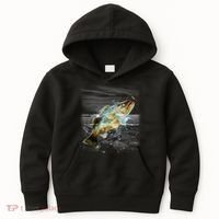 Walleye Wilderness - Fishing Kids Hoodie thumb 0