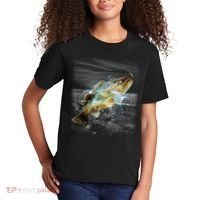 Walleye Wilderness - Fishing Kids T-Shirt thumb 2