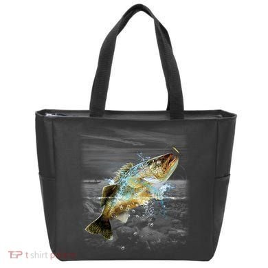 Walleye Wilderness - Fishing Tote Bag