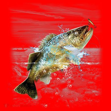 Walleye Wilderness - Fishing Santa Hat