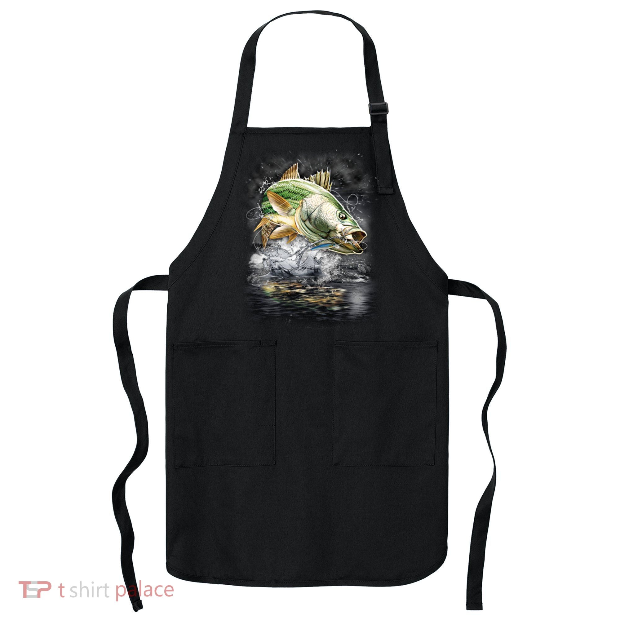 Walleye Wilderness - Fishing Jumping Fish Apron