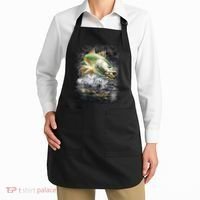 Walleye Wilderness - Fishing Jumping Fish Apron thumb 2