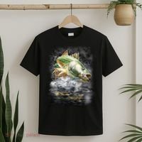 Walleye Wilderness - Fishing Jumping Fish T-Shirt thumb 2