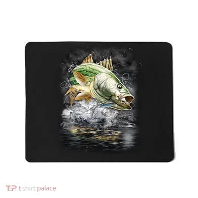 Walleye Wilderness - Fishing Jumping Fish Mousepad