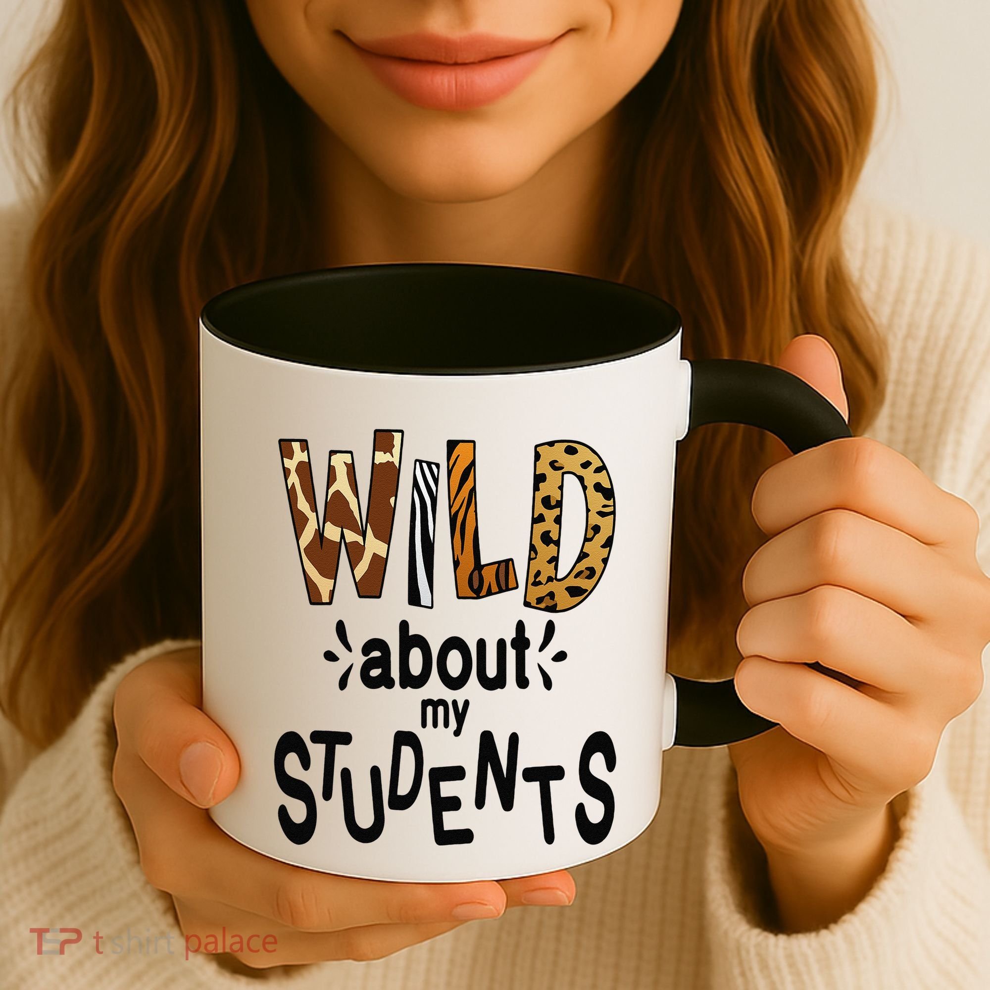 Wild About My Students, Teacher Student First Day Of School Funny Coffee Mug
