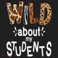 Wild About My Students, Teacher Student First Day Of School Funny Beanie thumb 2