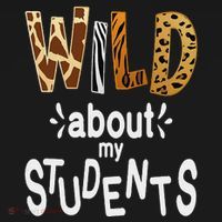 Wild About My Students, Teacher Student First Day Of School Funny Coaster thumb 2