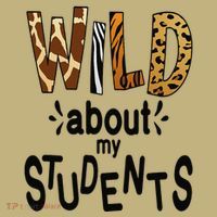 Wild About My Students, Teacher Student First Day Of School Funny Long Sleeve Shirt thumb 2