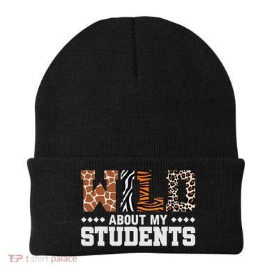 Wild About My Students Animals Teacher Beanie