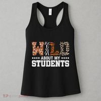 Wild About My Students Animals Teacher Women's Tank Top thumb 3