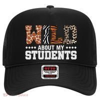Wild About My Students Animals Teacher Hat thumb 0