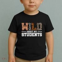 Wild About My Students Animals Teacher Toddler T-Shirt thumb 2