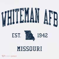 Whiteman Afb Mo Vintage Athletic Sports T-Shirt thumb 7