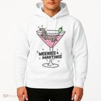 Weenies And Martini Weenie Dog Lover Hoodie thumb 2