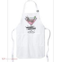 Weenies And Martini Weenie Dog Lover Apron thumb 0