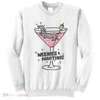 Weenies And Martini Weenie Dog Lover Sweatshirt thumb 0