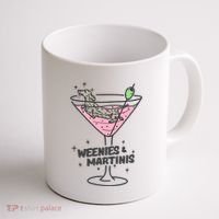 Weenies And Martini Weenie Dog Lover Coffee Mug thumb 1