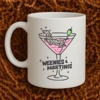 Weenies And Martini Weenie Dog Lover Coffee Mug thumb 2