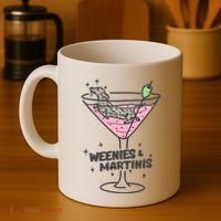 Weenies And Martini Weenie Dog Lover Coffee Mug thumb 4