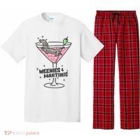 Weenies And Martini Weenie Dog Lover Pajama Set thumb 0