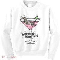 Weenies And Martini Weenie Dog Lover Kids Sweatshirt thumb 0