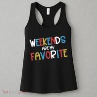 Weekends Are My Favorite Women's Tank Top thumb 3