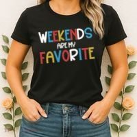 Weekends Are My Favorite Women's T-Shirt thumb 2