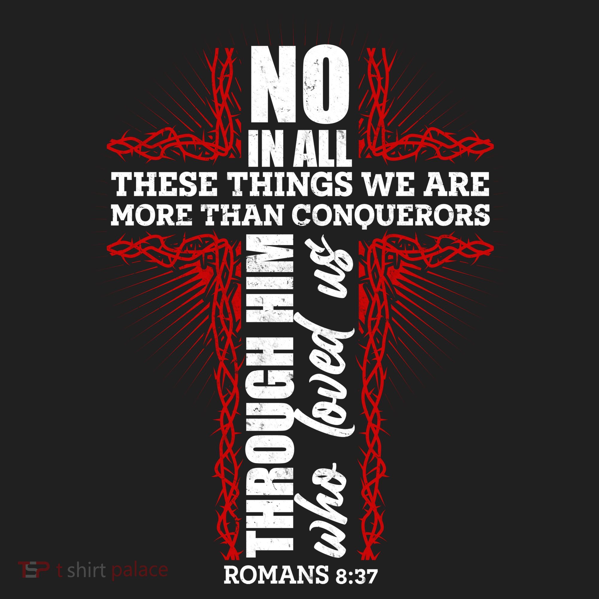 We Are More Than Conquerors Romans 8:37 Beanie