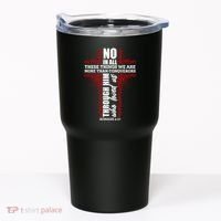 We Are More Than Conquerors Romans 8:37 Tumbler thumb 0