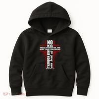 We Are More Than Conquerors Romans 8:37 Kids Hoodie thumb 0