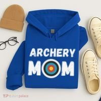 Wo Archery Mom Mother's Day Vegas Compound Bow Archery Gift Hoodie thumb 4