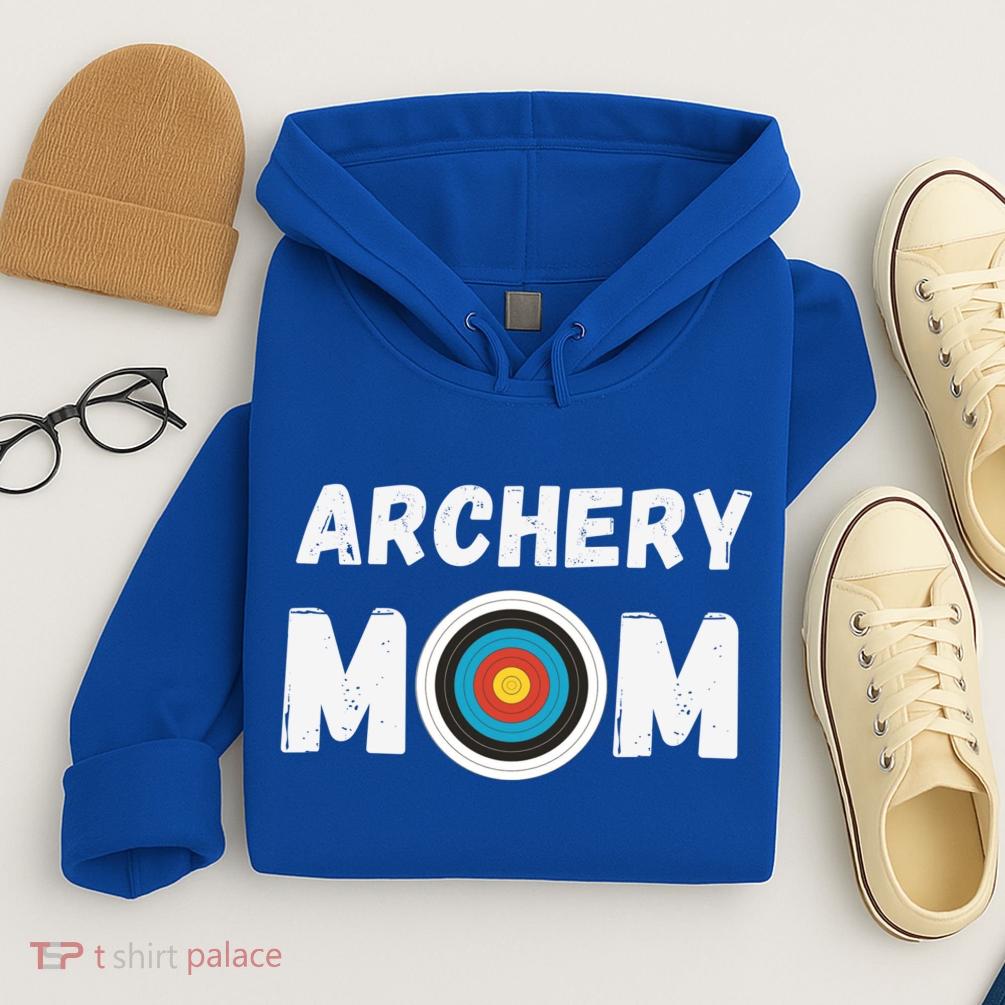 Wo Archery Mom Mother's Day Vegas Compound Bow Archery Gift Hoodie