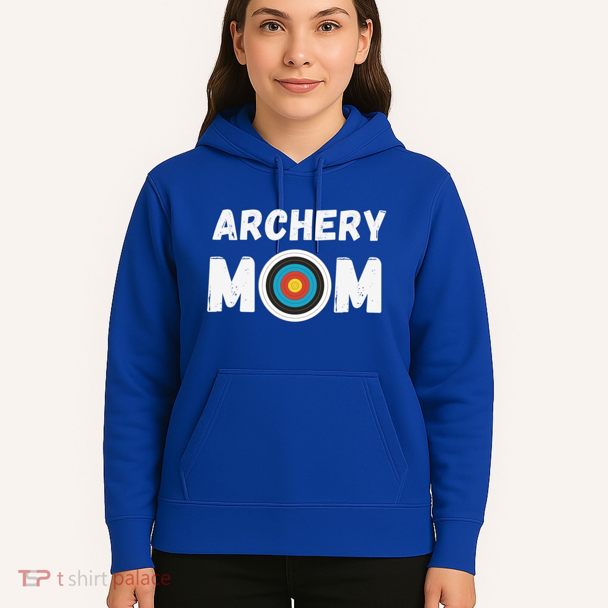 Wo Archery Mom Mother's Day Vegas Compound Bow Archery Gift Hoodie