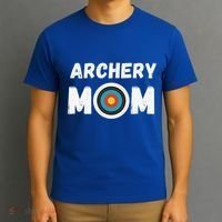 Wo Archery Mom Mother's Day Vegas Compound Bow Archery Gift T-Shirt thumb 3